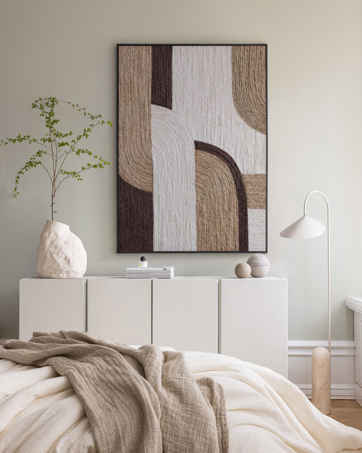 Twined Shapes Canvas print