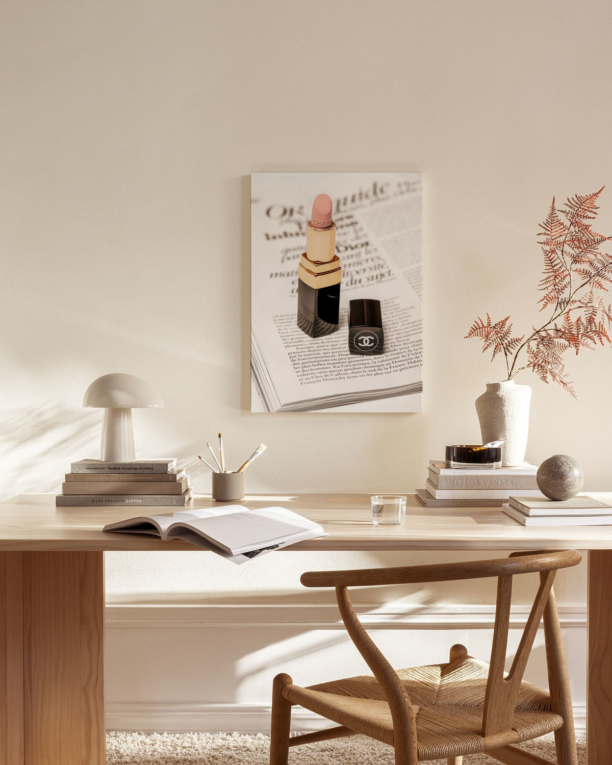 Chanel Lipstick Canvas print