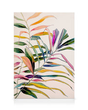 Leigh Viner - Palm in Color Canvas print