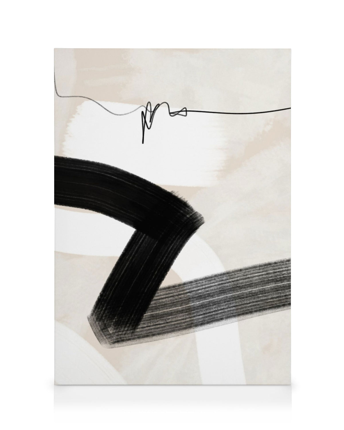Abstract Wave No2 Canvas print