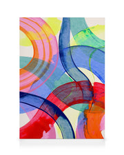 Colorful Paint Strokes Canvas print