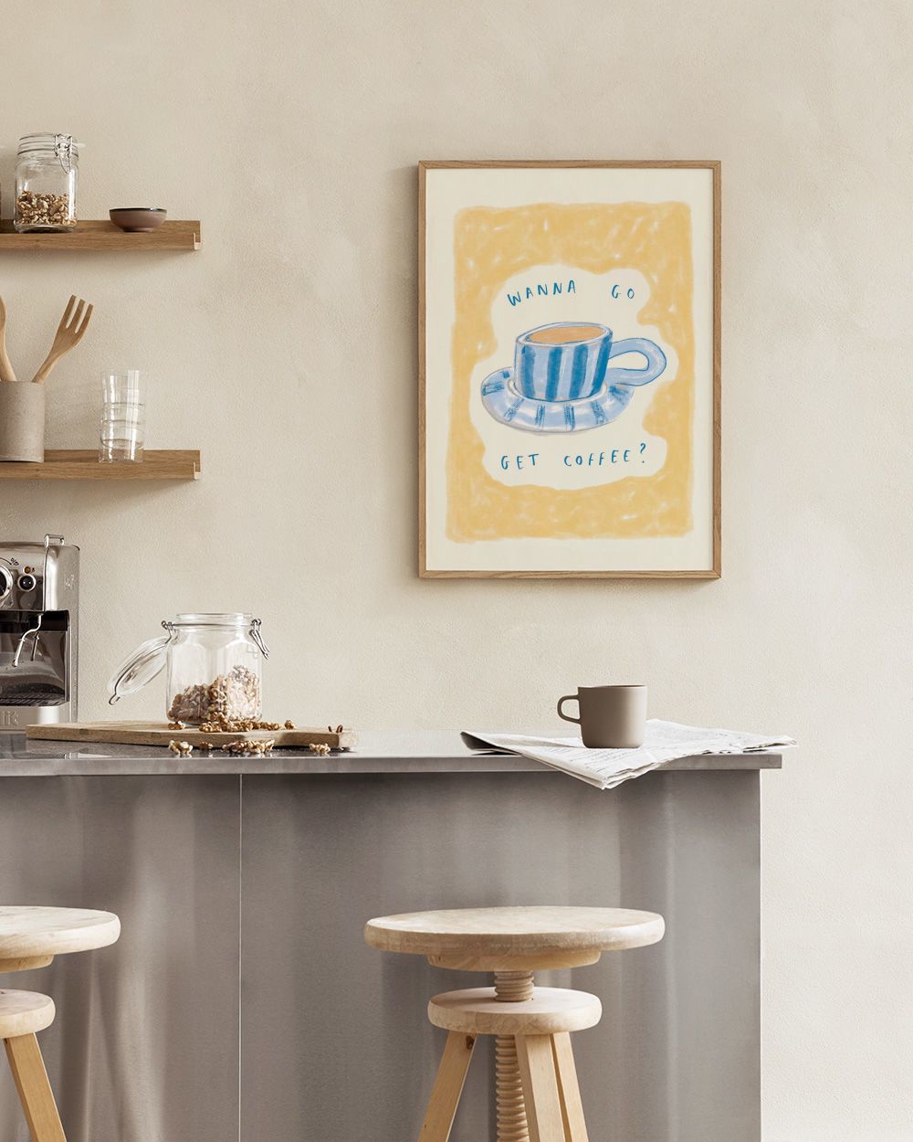 Lauren Emmett - Coffee Print
