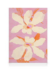 Floating Flowers Canvas print