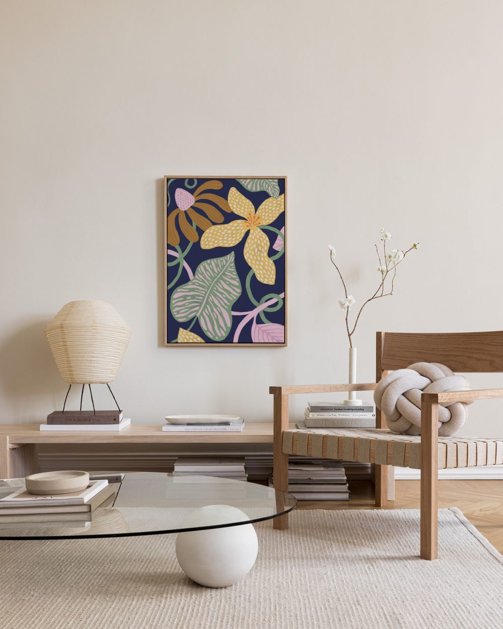 Jungle Vines No1 Canvas print