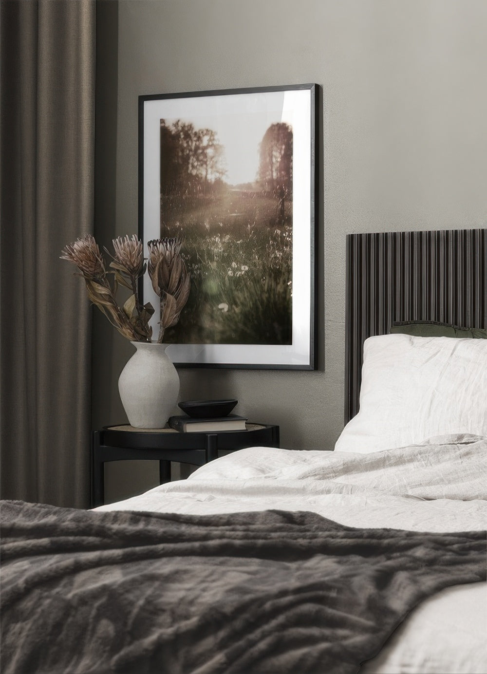Meadow At Sunset Print