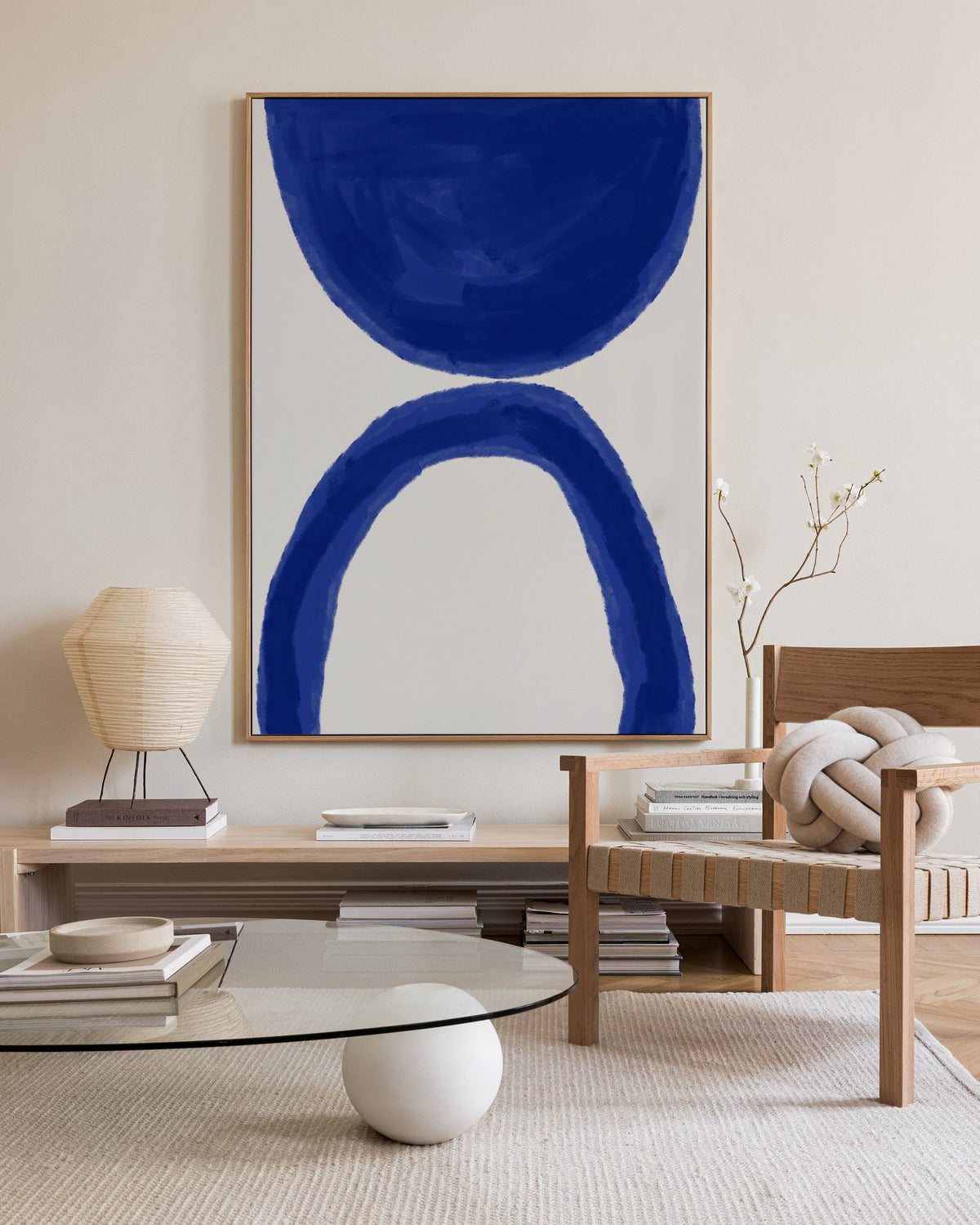 Un Po' Di Blu No1 Canvas print