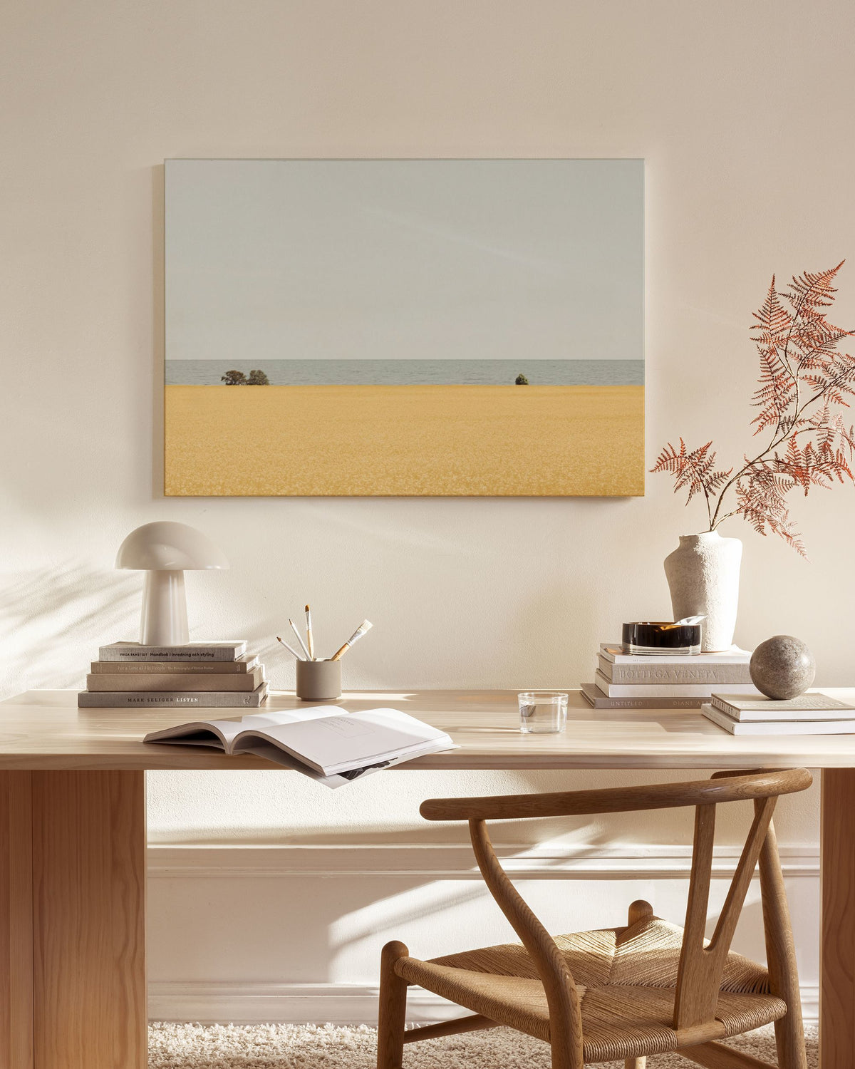 Field of Gold Canvas print
