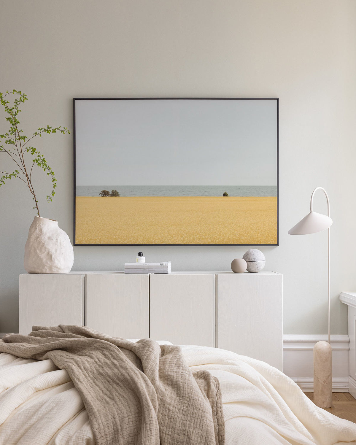 Field of Gold Canvas print