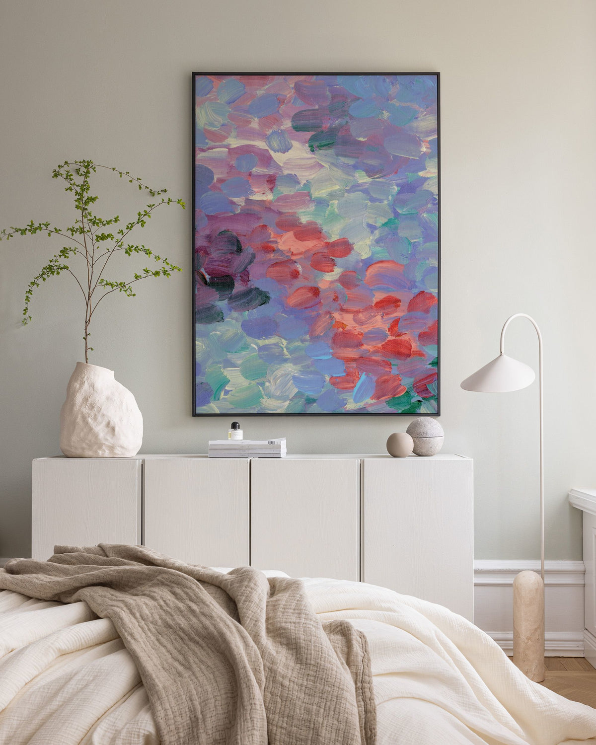 Chromatic Reverie No1 Canvas print