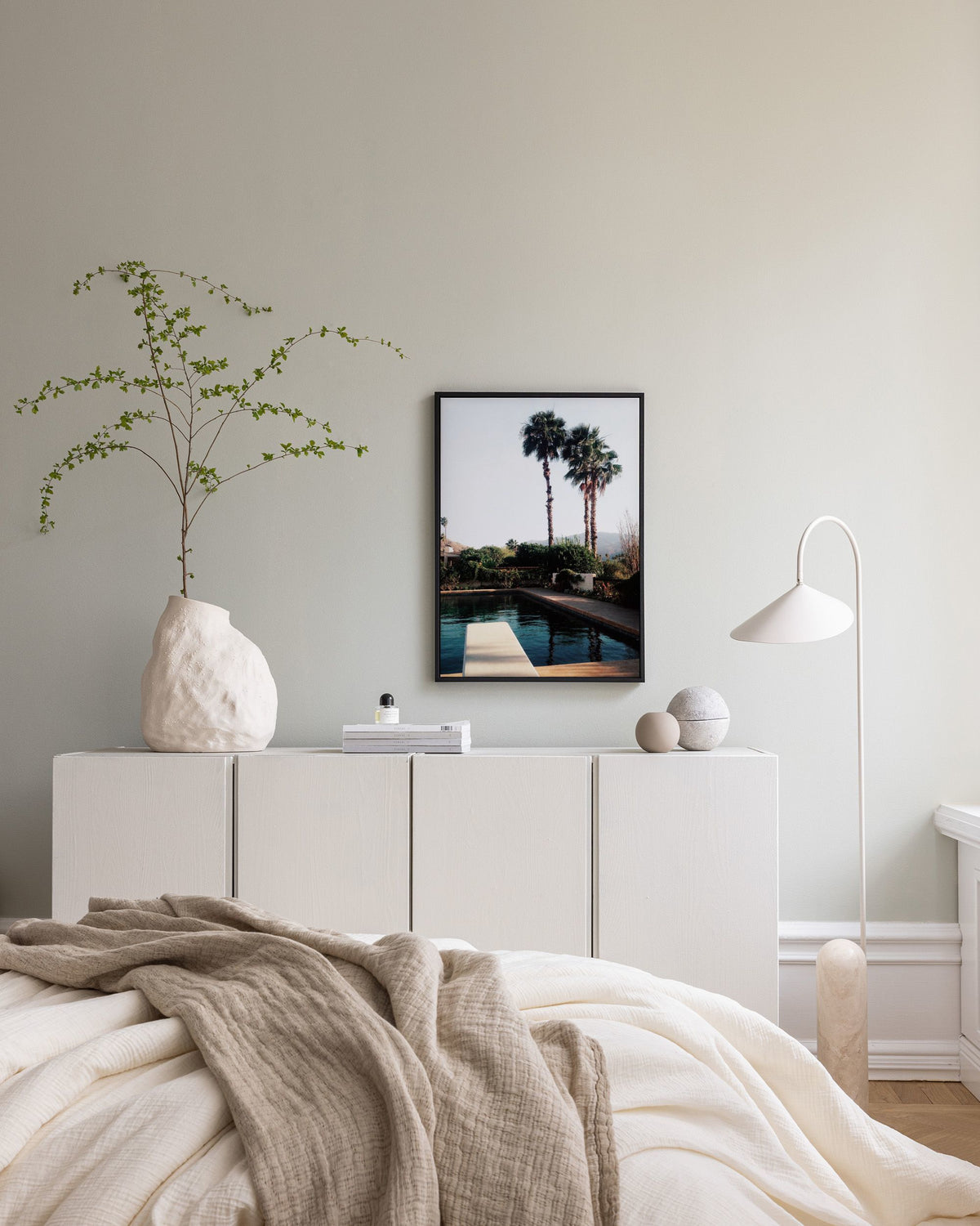 Palm Springs Pool Canvas print