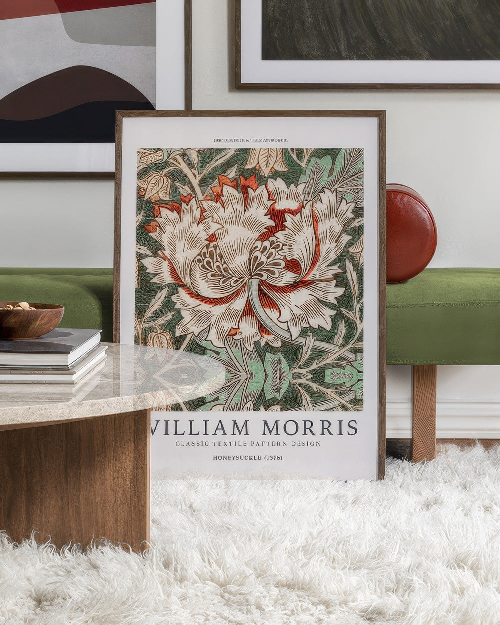 William Morris - Honeysuckle Print