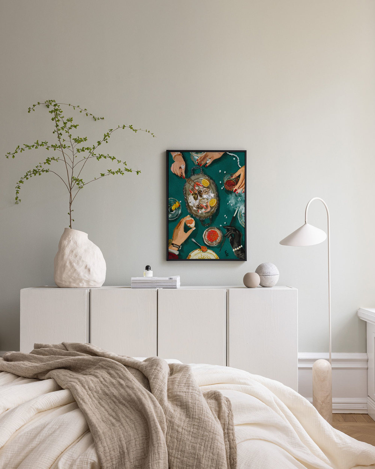 Ekaterina Zagorska - Luxury Dinner Canvas print