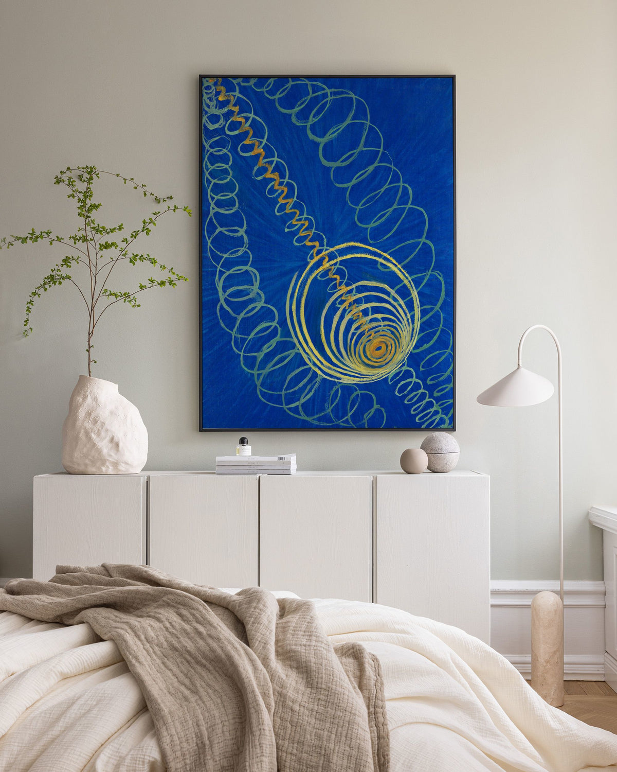 Print - Primordial Chaos, No.16 by Hilma af Klint Canvas print