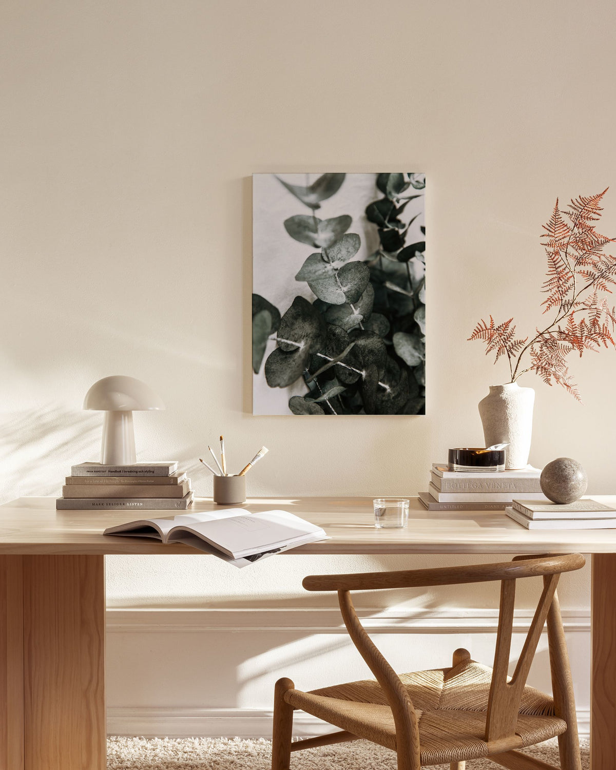 Eucalyptus Bouquet No1 Canvas print