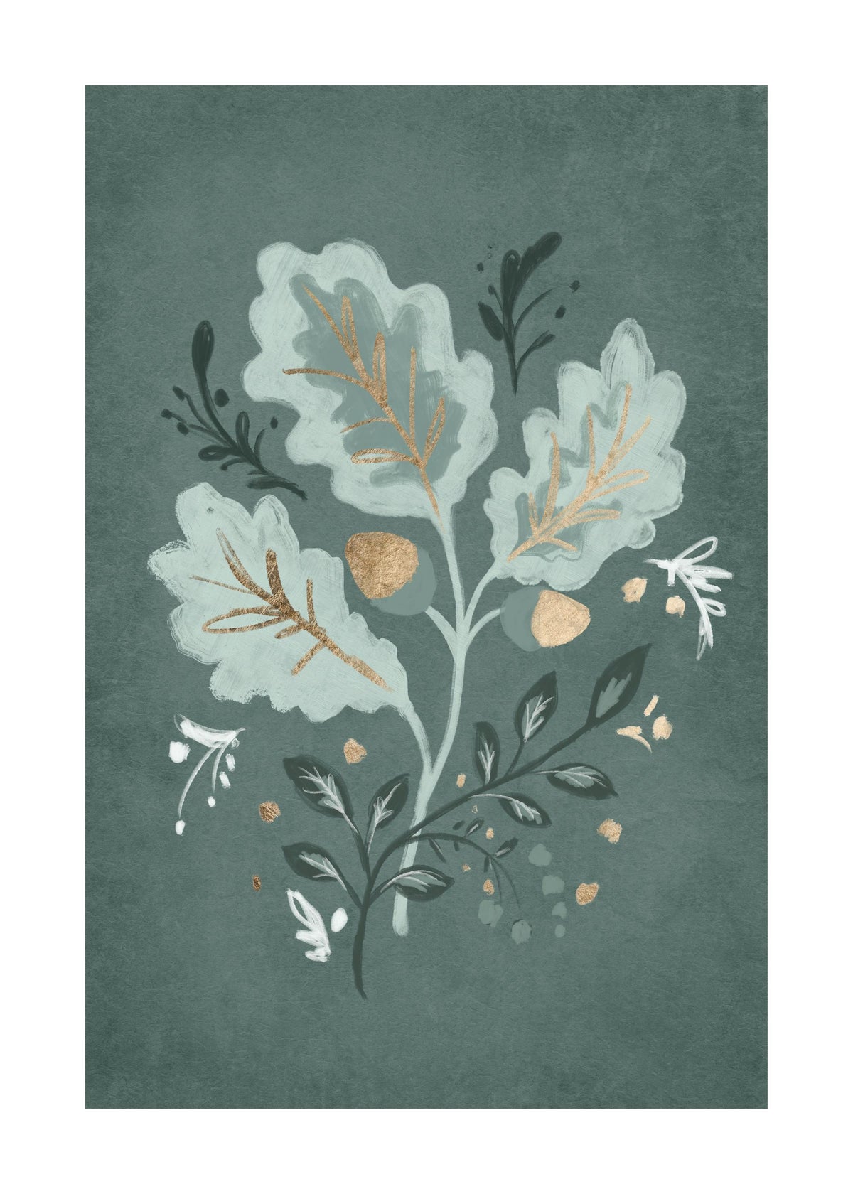Golden Oak Print