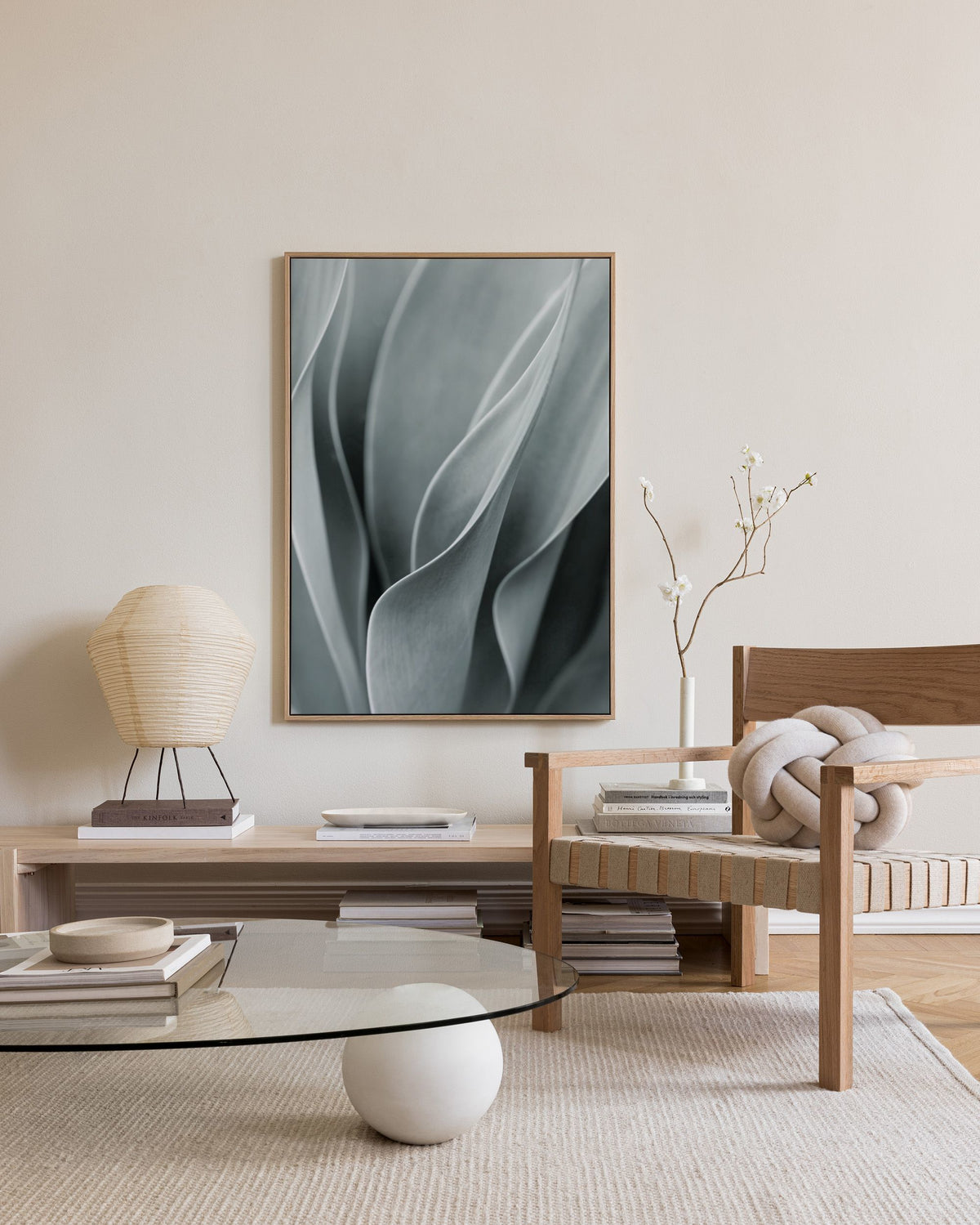 Agave Leaves No3 Canvas print