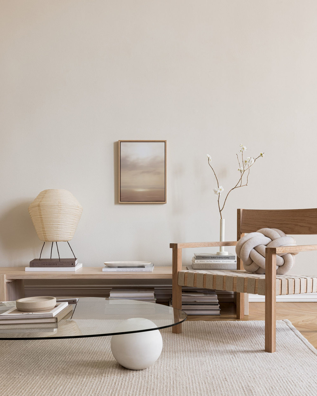 Soft Sky Canvas print