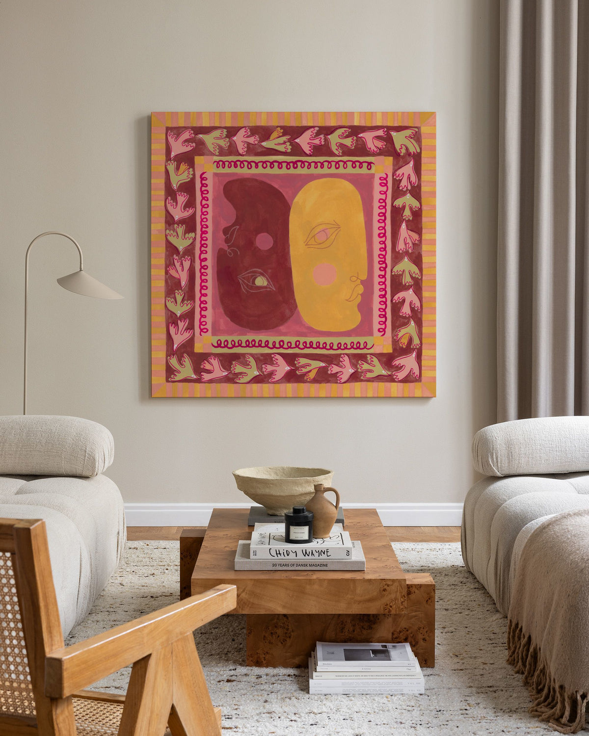 From Both Sides Canvas print