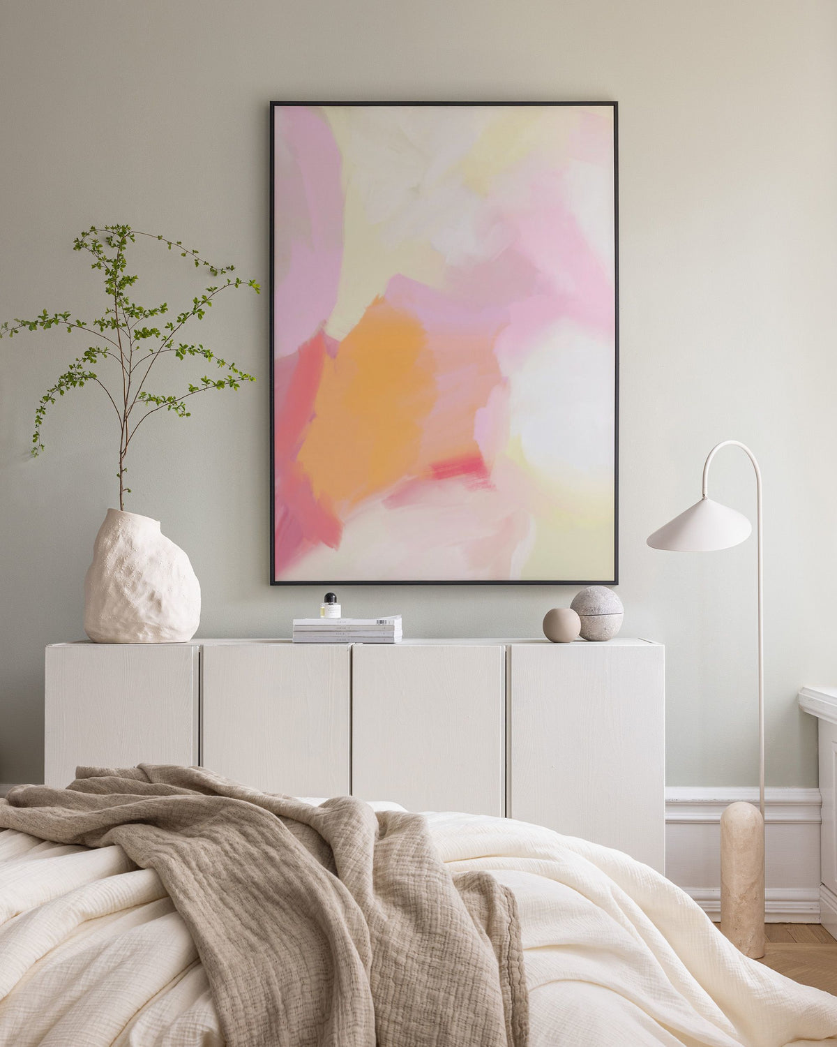 Painterly Expression No2 Canvas print