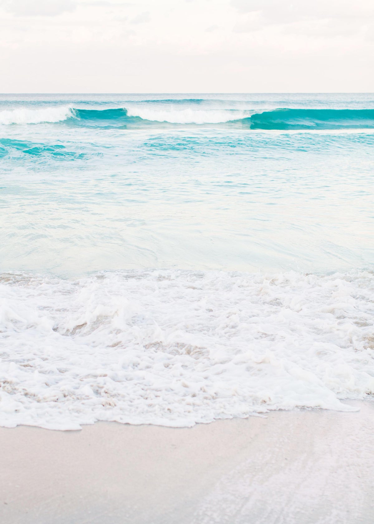 Dreamy Pastel Beach No1 Print