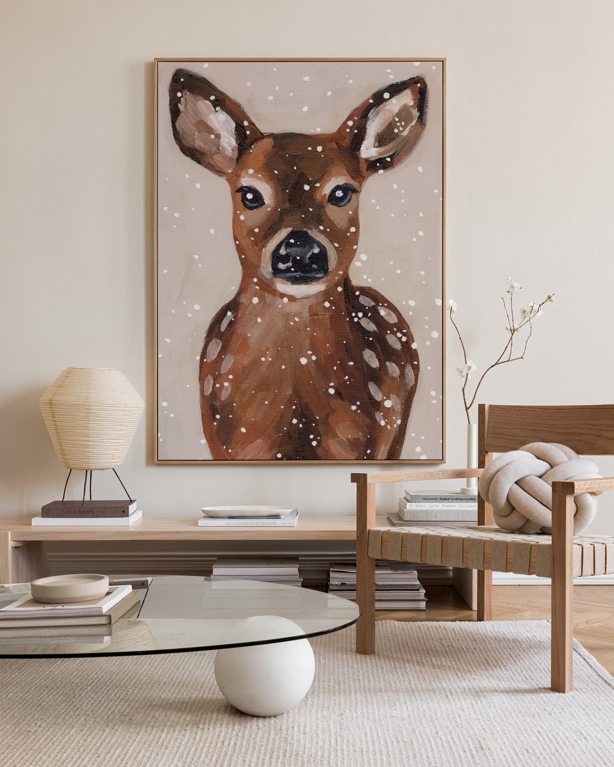 North Fawn Canvas print
