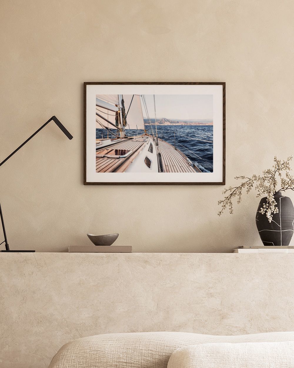 On a Boat Print