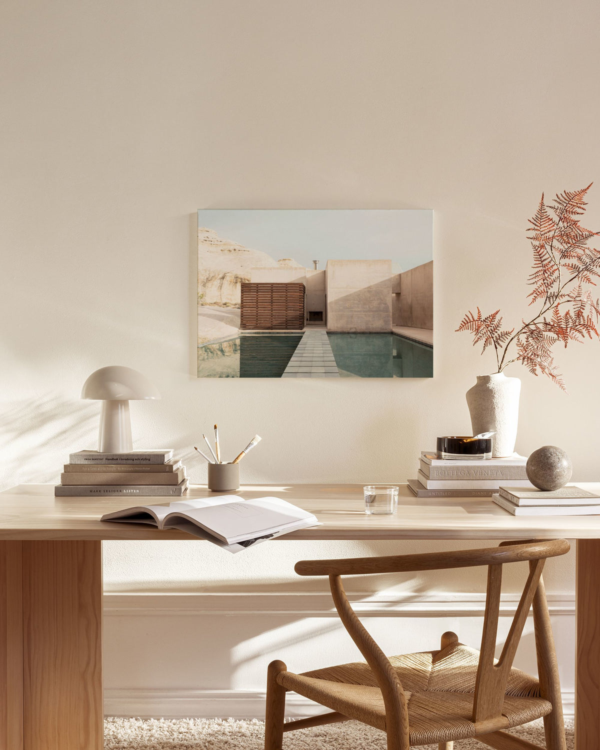 Embrace the Silence Canvas print