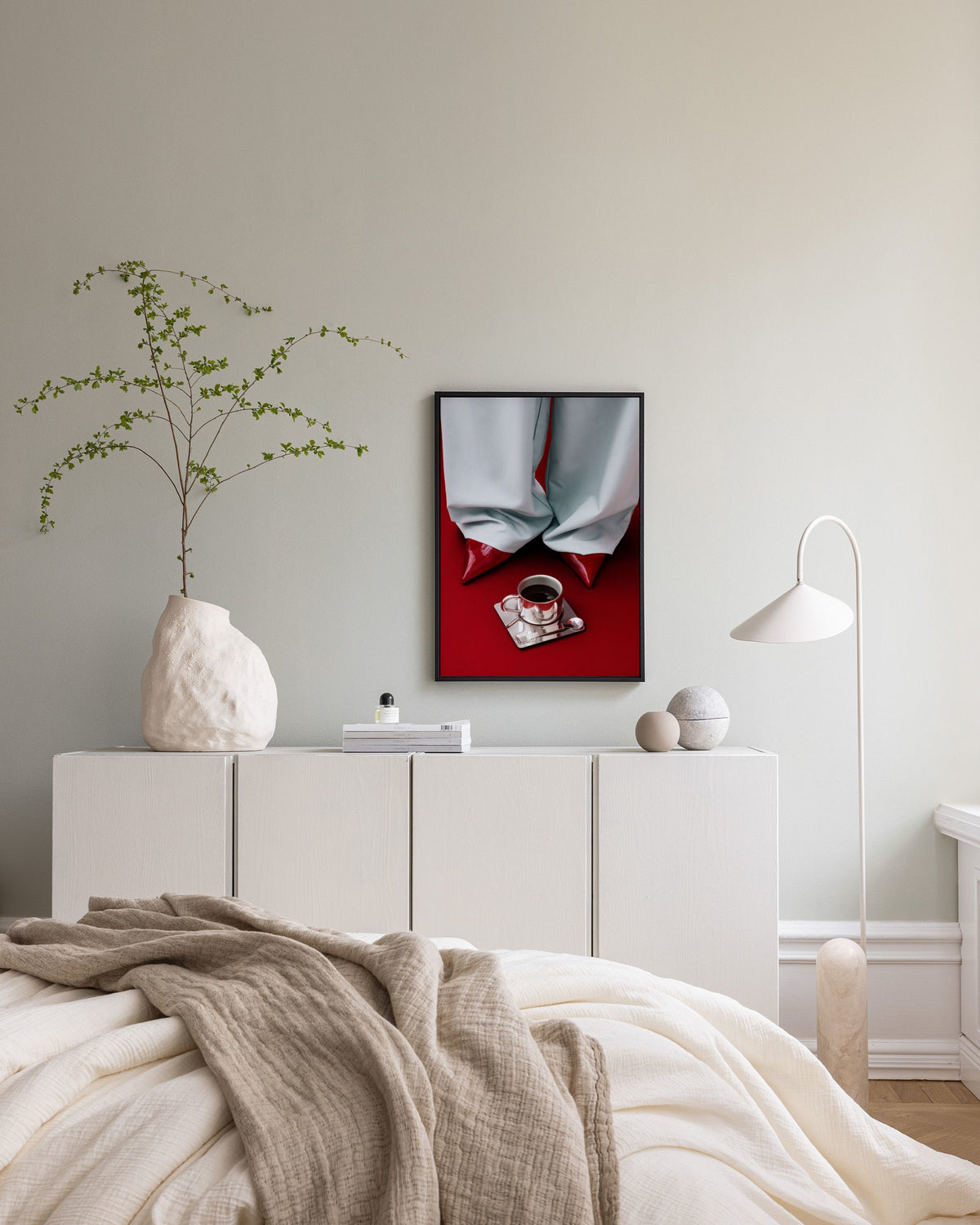 Caffeine and Confidence Canvas print