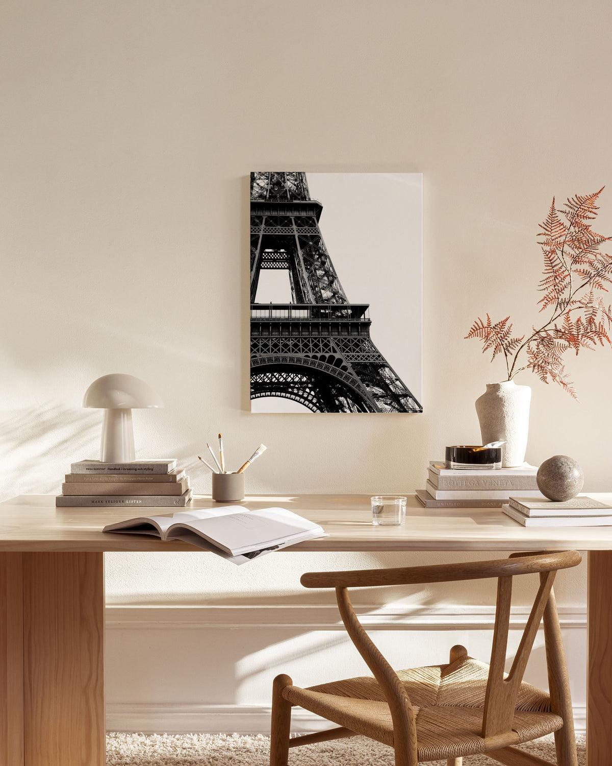 Eiffel Tower Close Up Canvas print