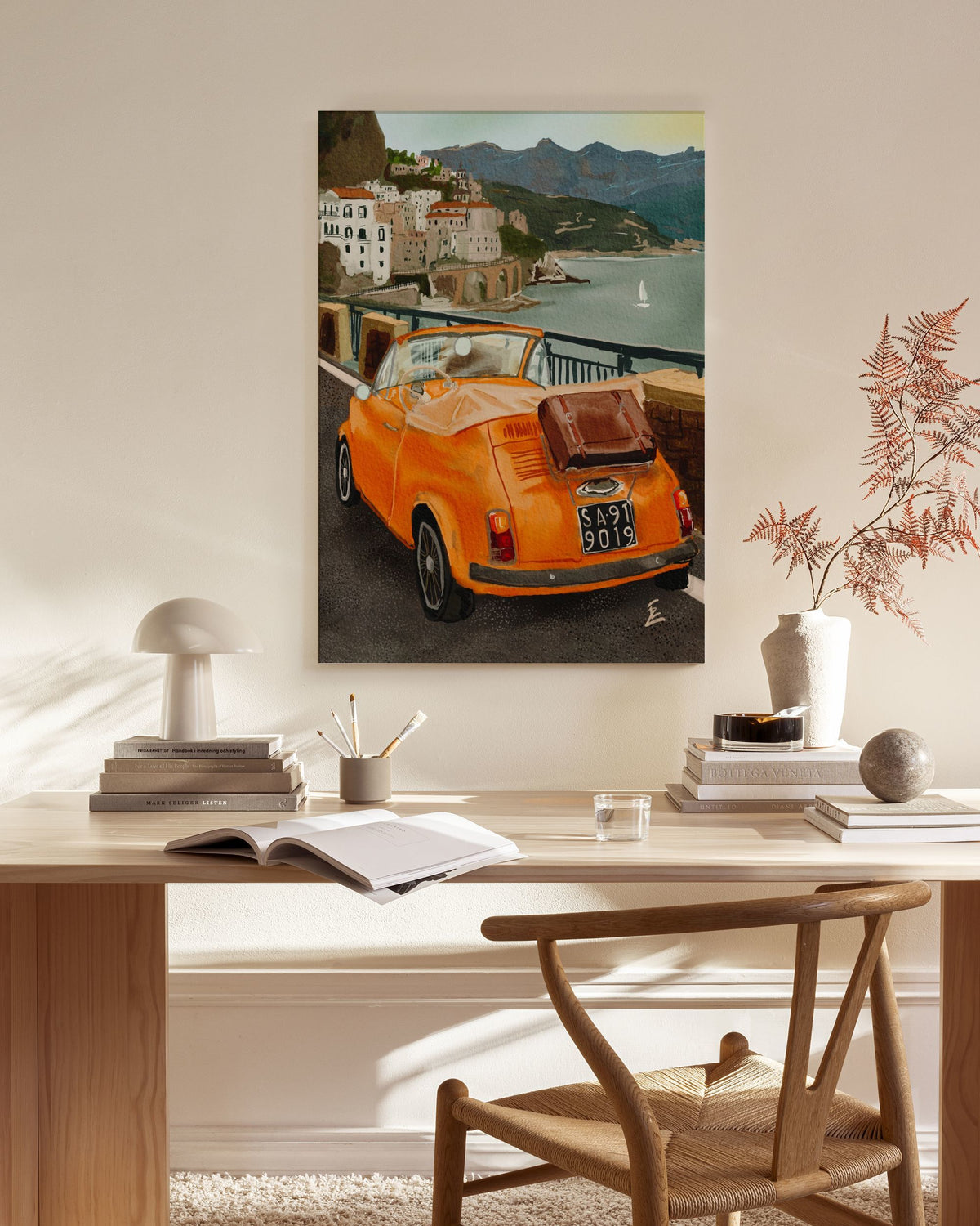 Ekaterina Zagorska - Italian Dream Canvas print
