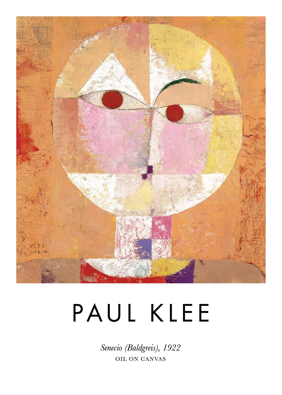Paul Klee - Senecio (Baldgreis) Print