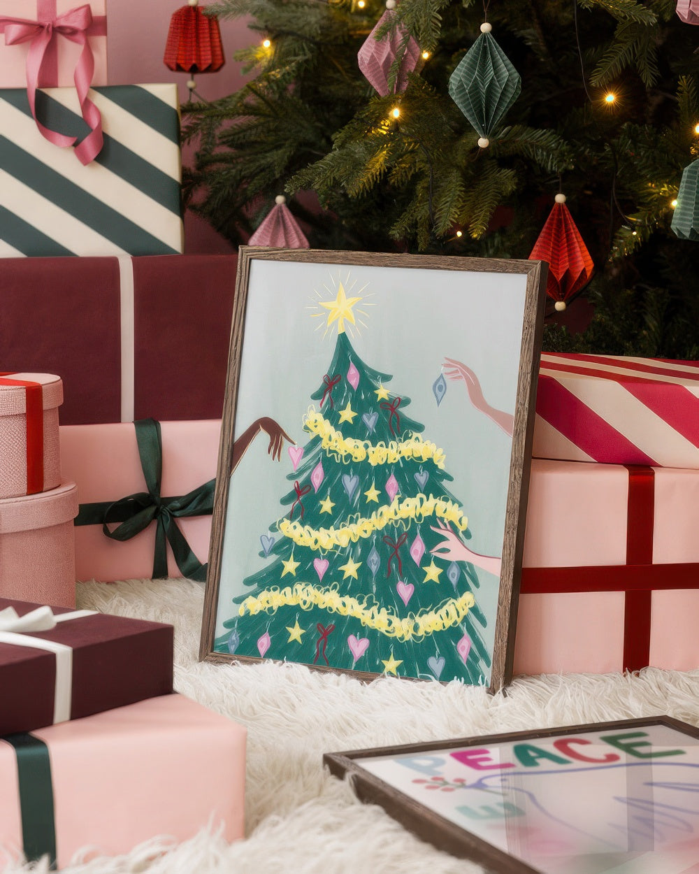 Joyful Tree Print