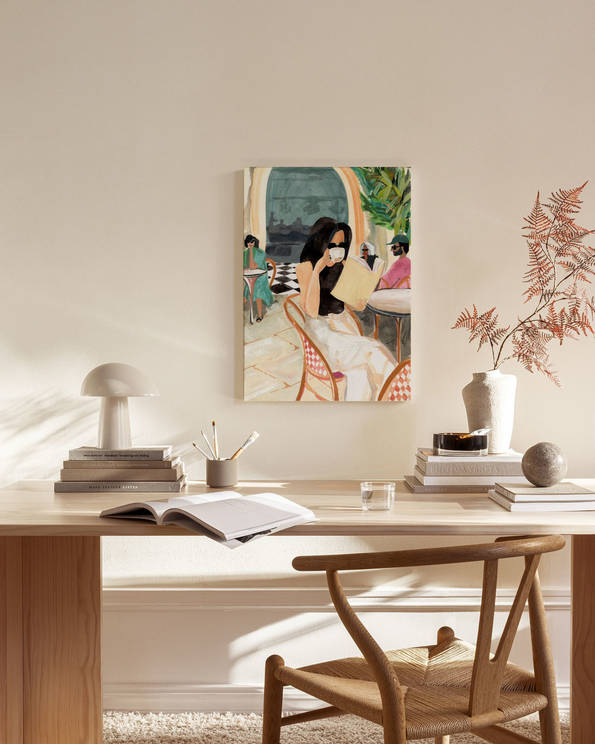 Laura Page - Italian Girl Canvas print