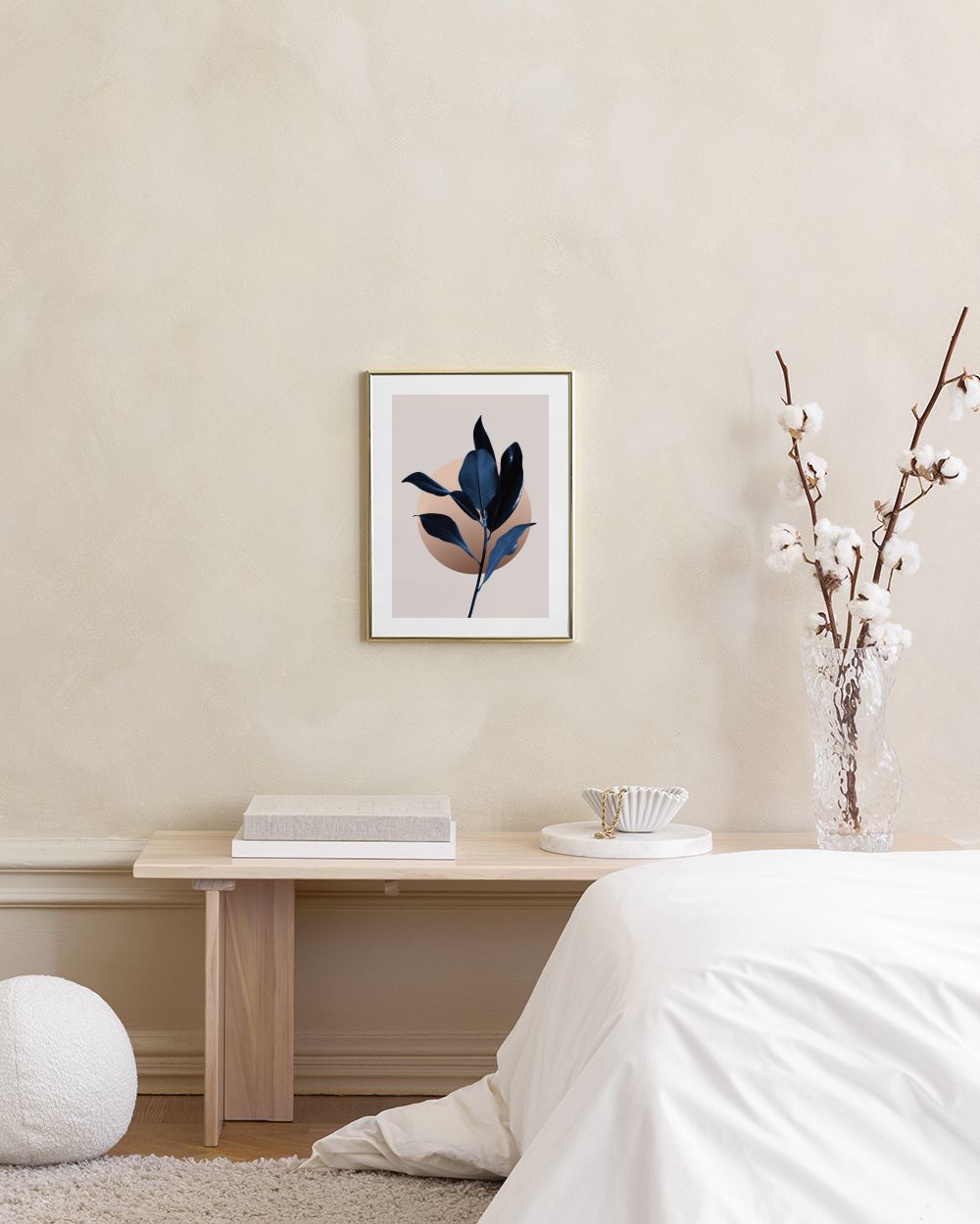Blue Magnolia No2 Print