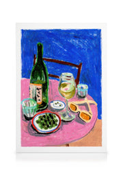 Laura Page - Pastel Table Canvas print