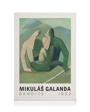 Mikuláš Galanda - Bandits Canvas print