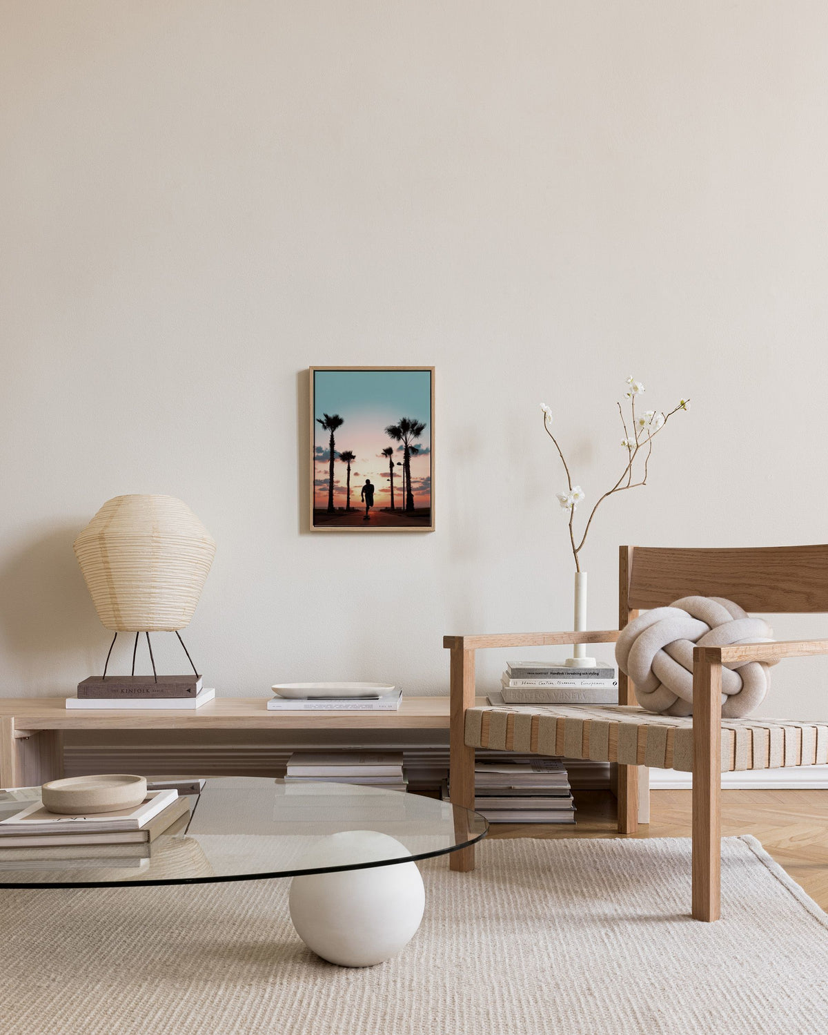 Sunset Skate Canvas print