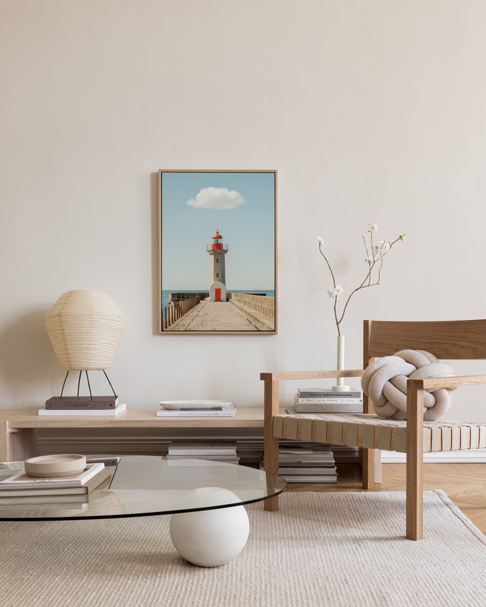 Porto Lighthouse Canvas print