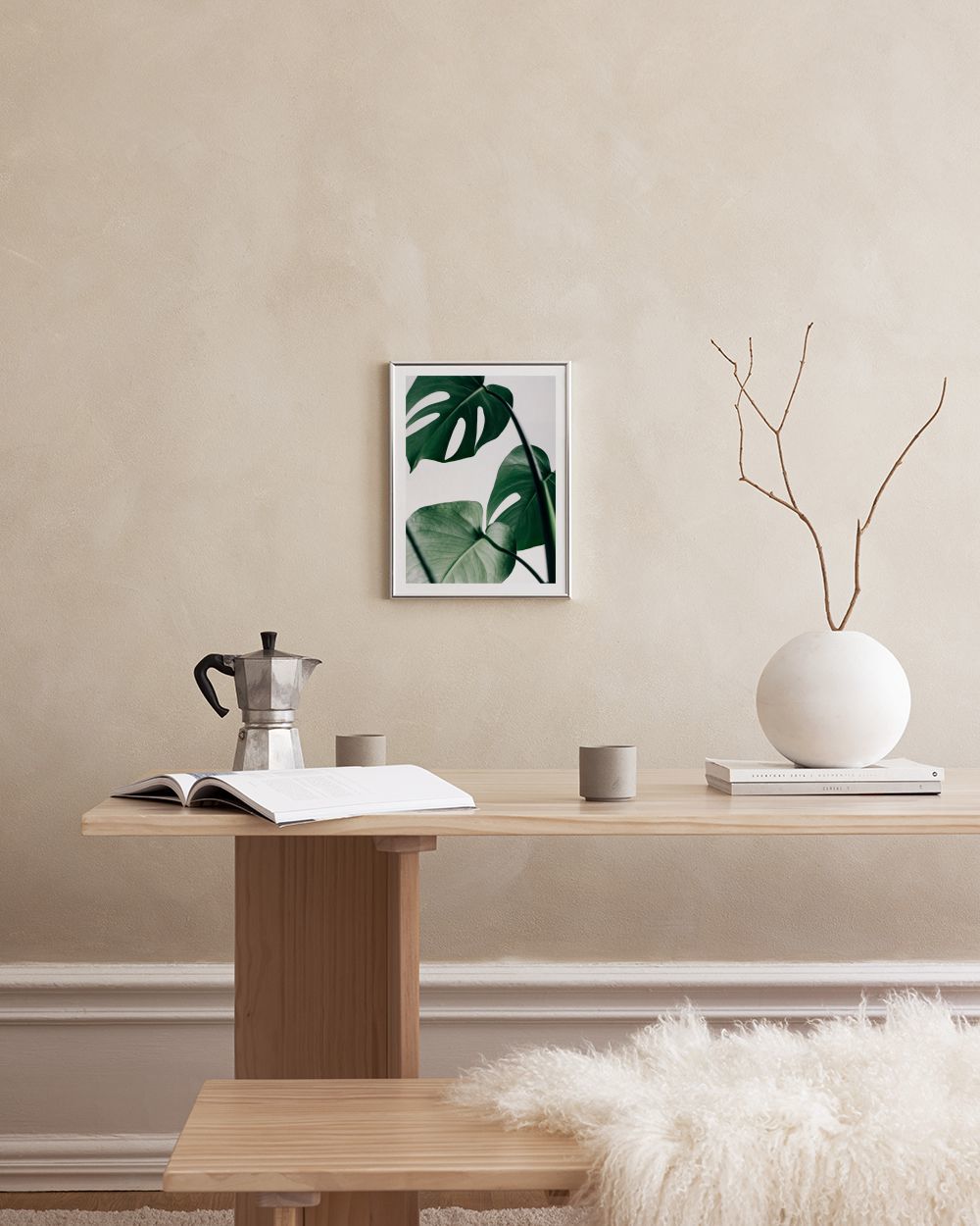 Monstera Three Print