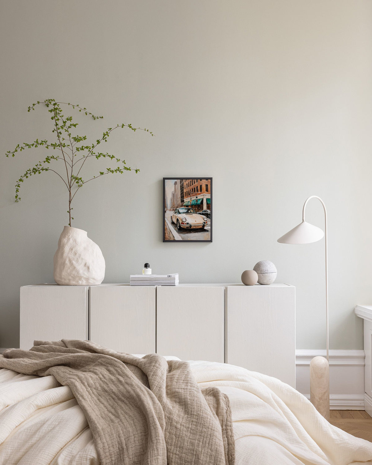 Beige Nostalgia Canvas print