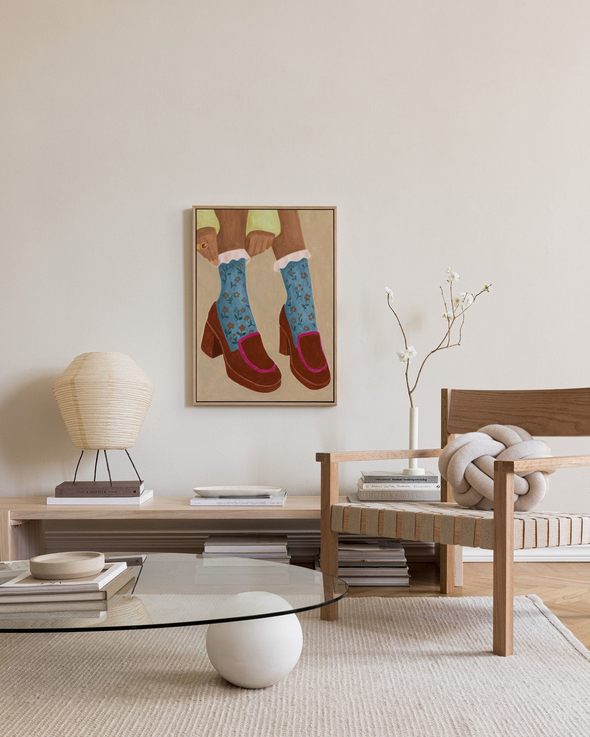 Almost Out the Door Canvas print