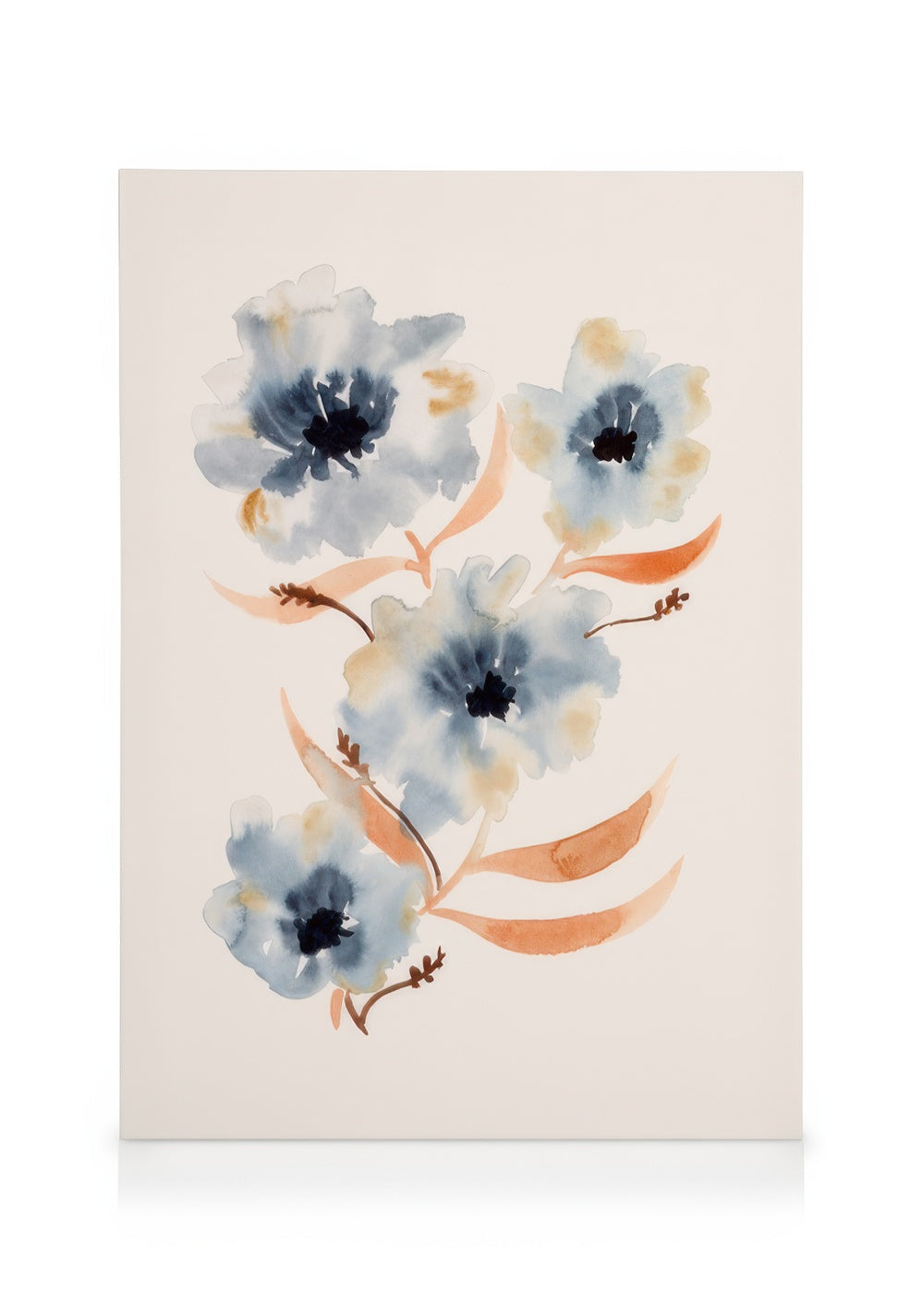Earthy Florals No2 Canvas print