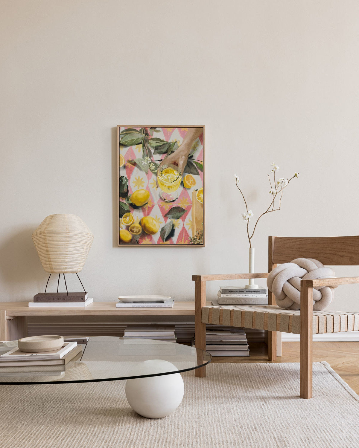 Ekaterina - Zagorska - Lemon Cocktail Canvas print