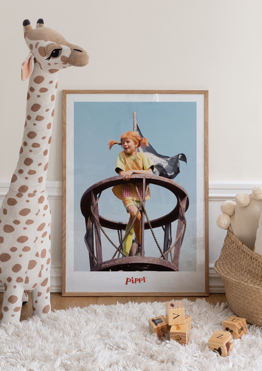 Pippi Longstocking Pirate Print