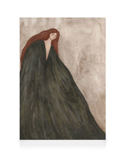 The Lady Canvas print