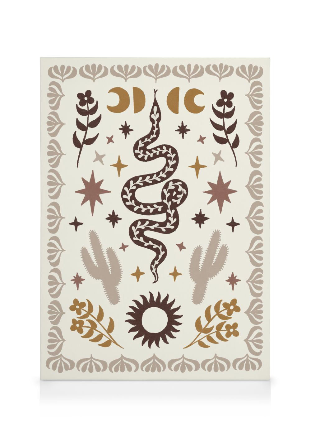 Wild West Snake Canvas print