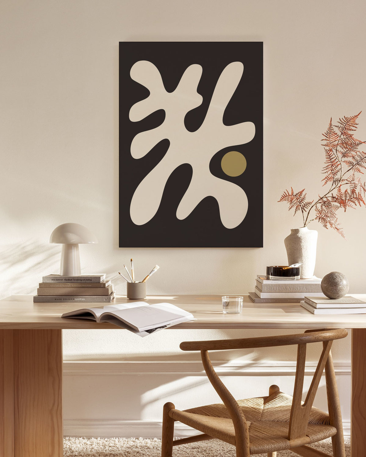 Midnight Reef Canvas print