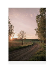 Sunset Road Canvas print