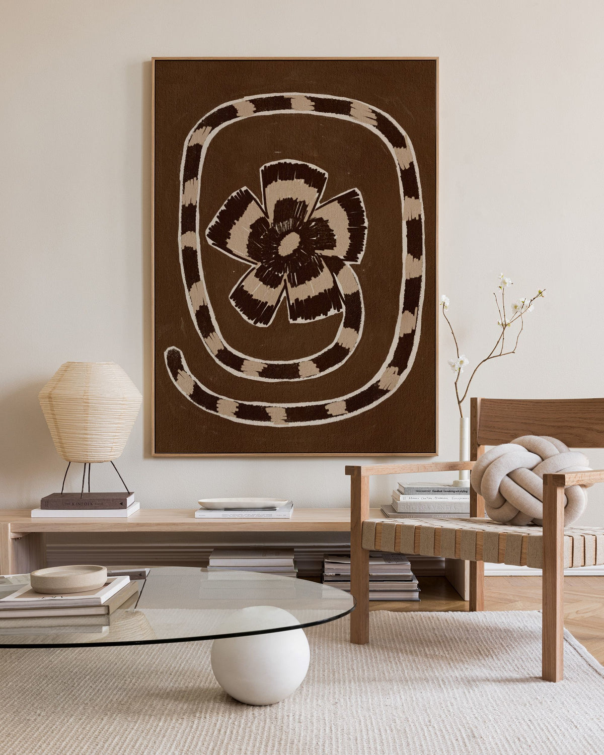 Shatha Al Dafai - Delicate Bloom 10 Canvas print