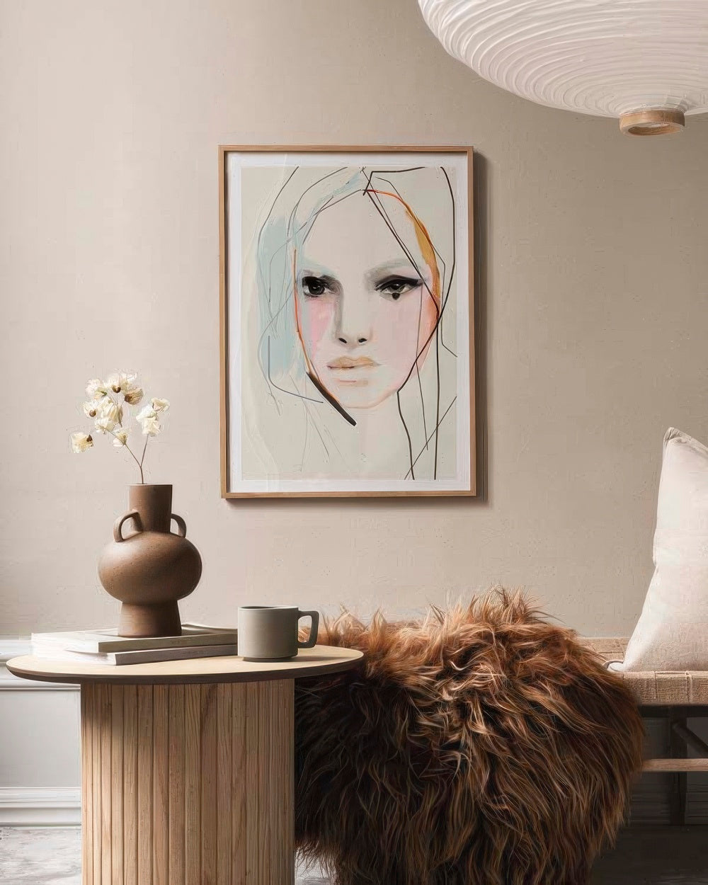 Leigh Viner - Blanche Print